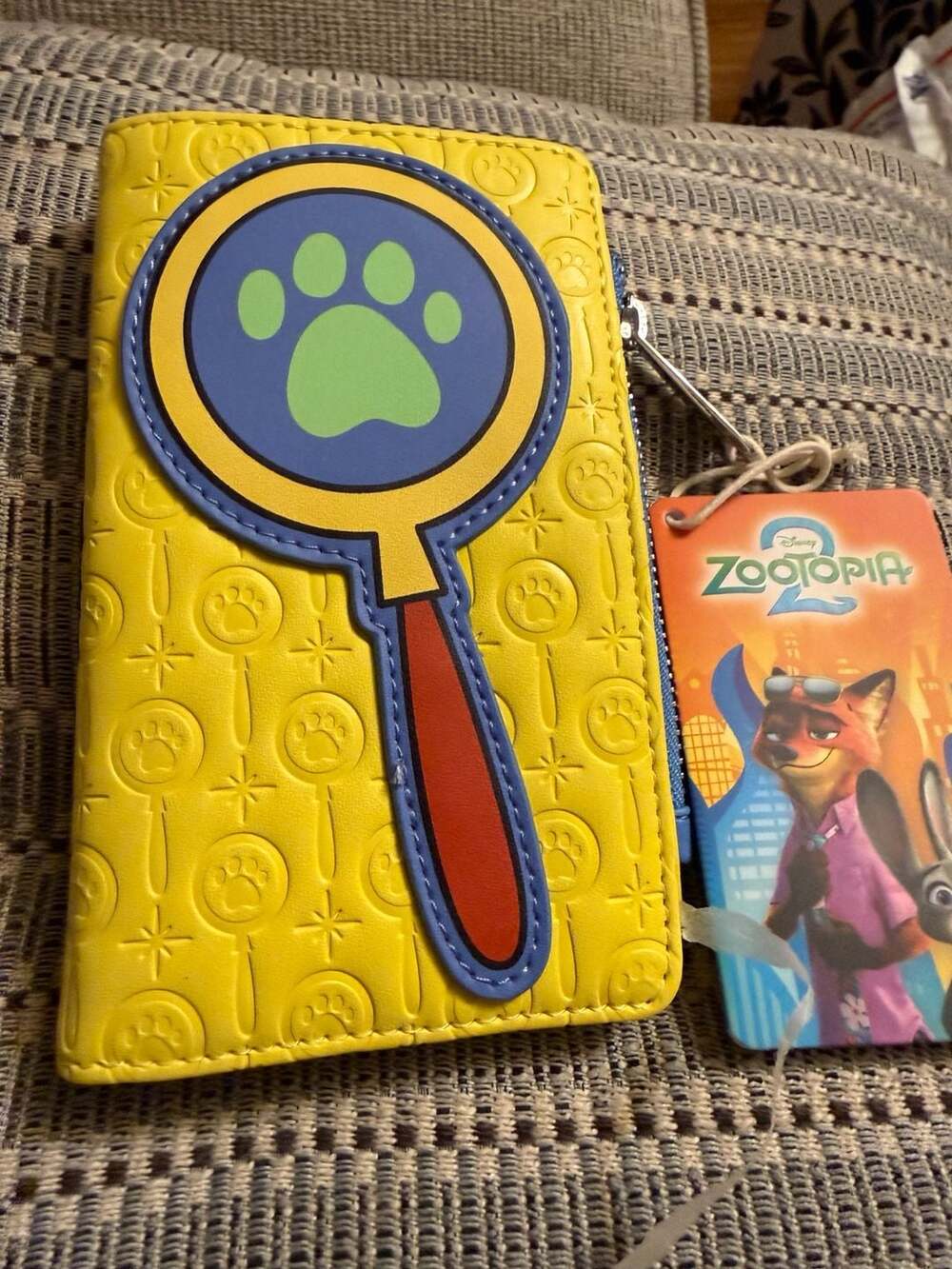 Disney Loungefly Zootopia Nick and Judy Zip Around Wallet